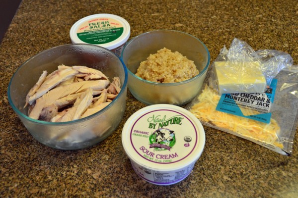 cheesy chicken and rice casserole ingredients