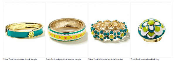 trina turk accessories at banana republic