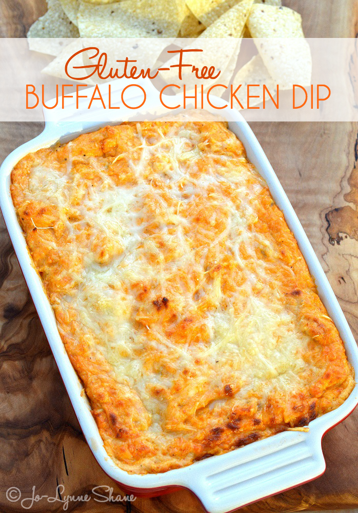 Gluten-Free Buffalo Chicken Dip: You better double it. This dip does NOT sit around for long!