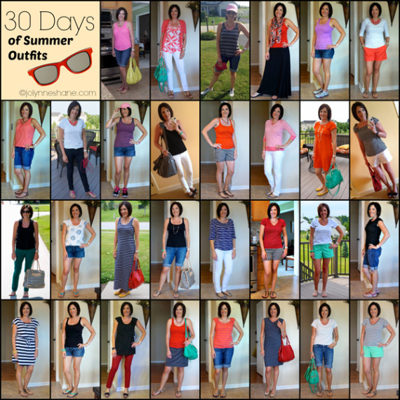 30 days of summer outfits