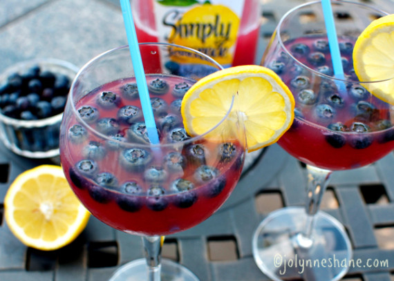 Simply Lemonade with Blueberry