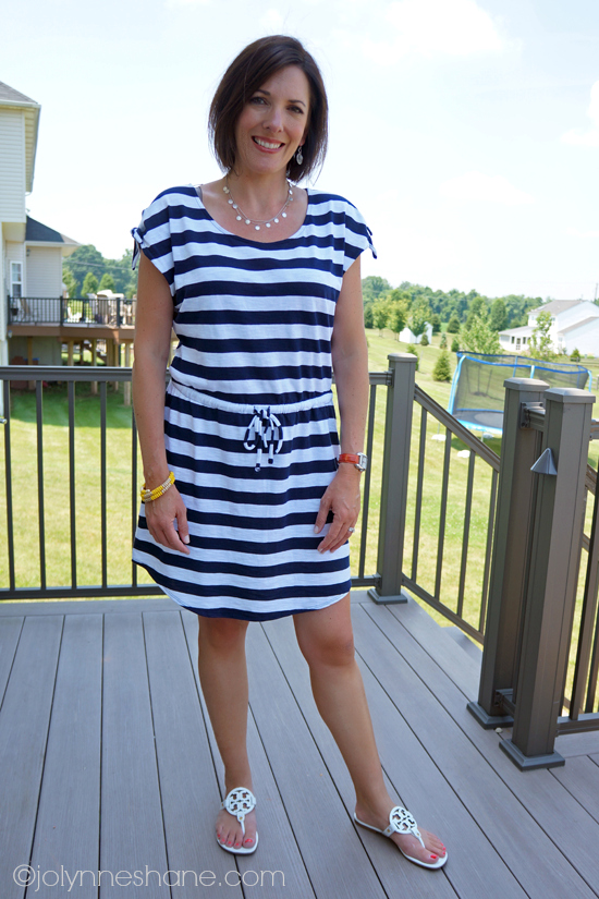 casual-striped-dress