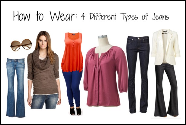 How to Wear: 4 Different Types of Jeans