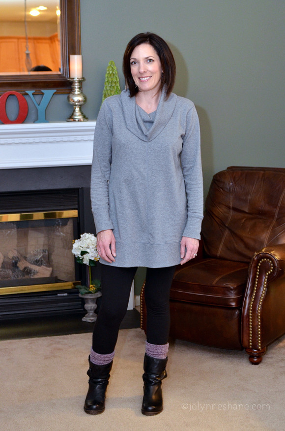 Tunic, Leggings and Ankle Boots