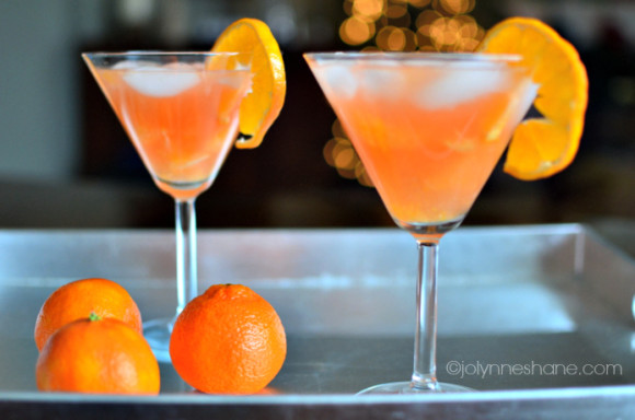 Mandarin orange cocktail