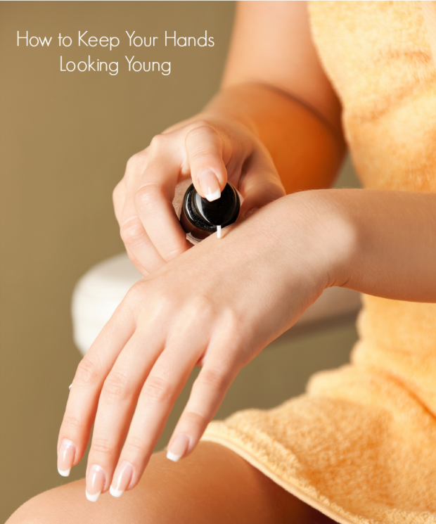 how to keep hands looking young