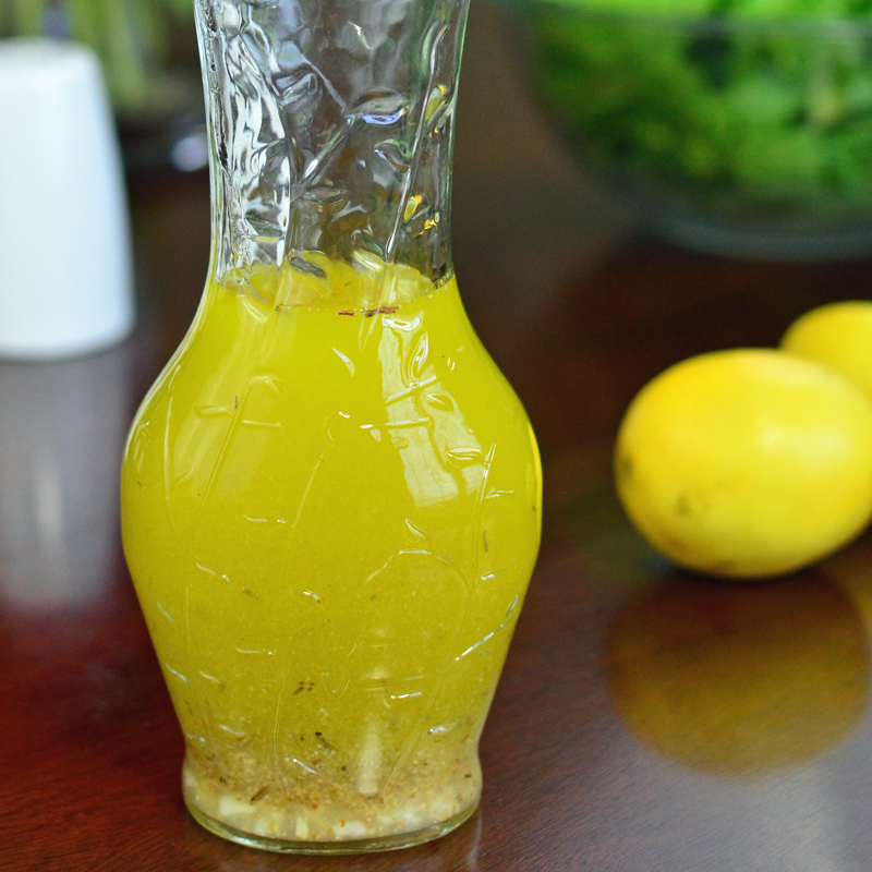 lemon vinaigrette salad dressing recipe