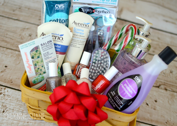 DIY Manicure Gift Basket for Holiday Gift Giving