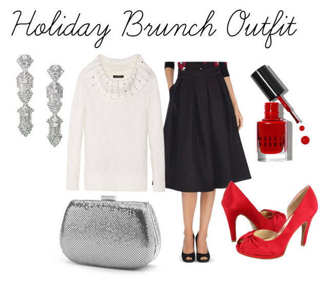 Holiday Brunch Outfit: What to wear to a holiday party and more outfit ideas for moms
