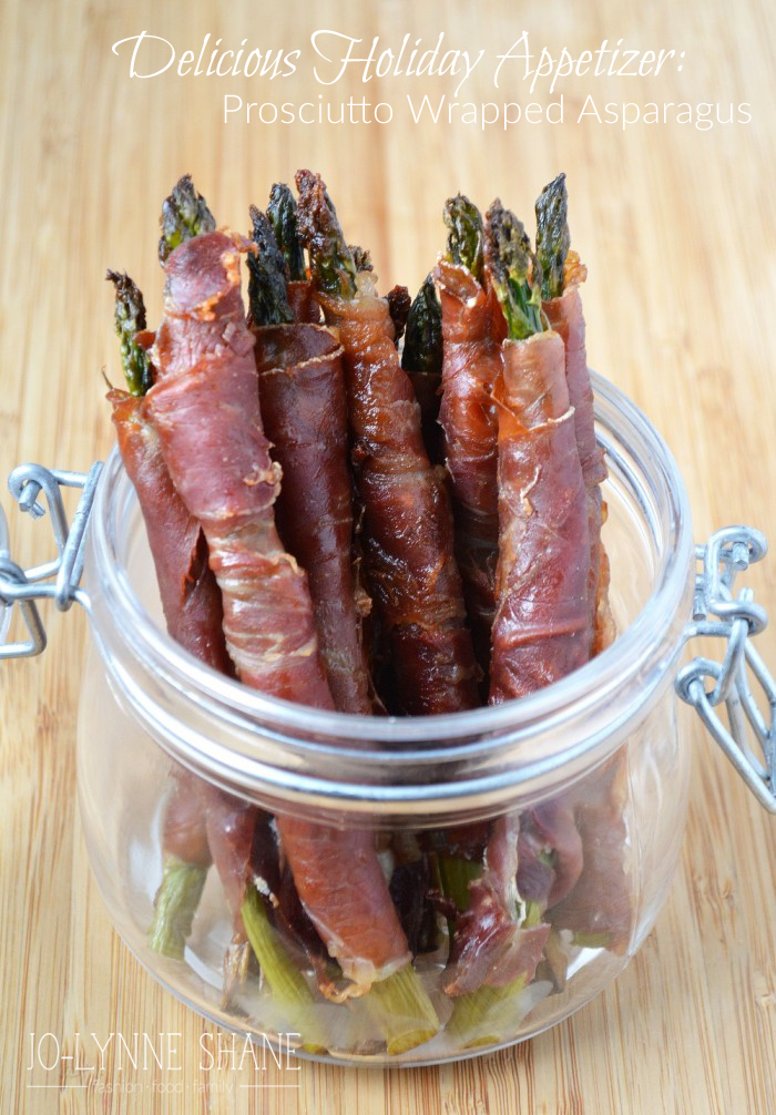Delicious Holiday Appetizer Recipe: Prosciutto Wrapped Asparagus