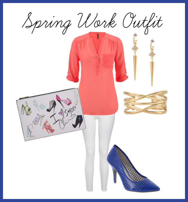 spring work outfit featuring Christiano Siriano shoes and bag