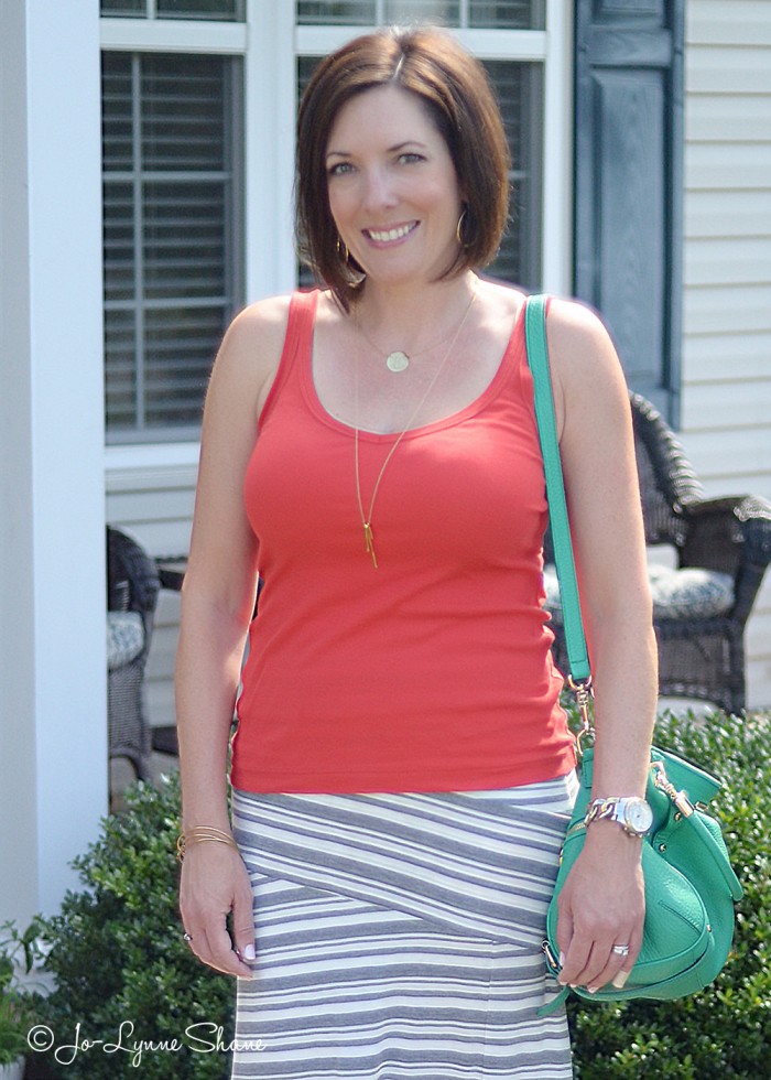 Fashion Over 40: Easy Maxi Skirt for Summer