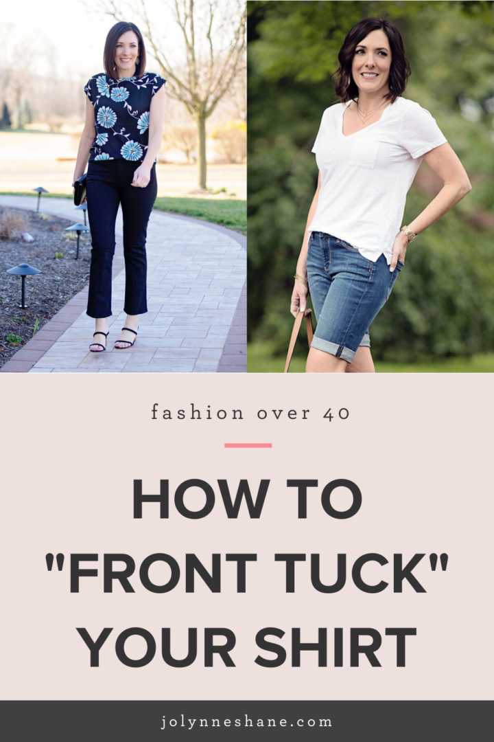 How to Front Tuck Your Shirt