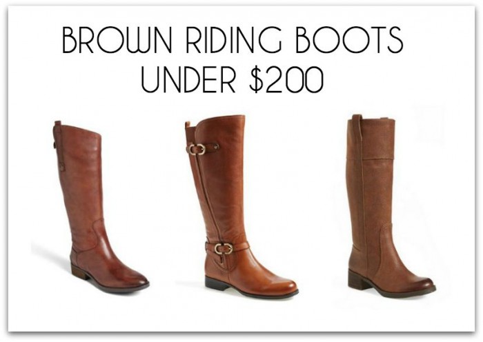 moderate riding boots