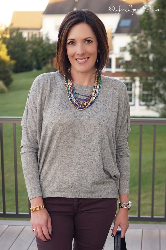 How to Wear a Statement Necklace with a Casual Outfit