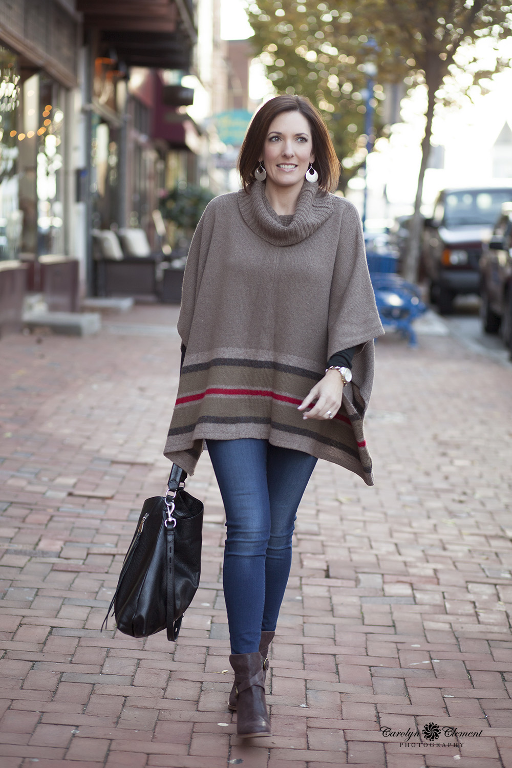 Casual Fall Outfit featuring Johnston & Murphy Ankle Boots for Women