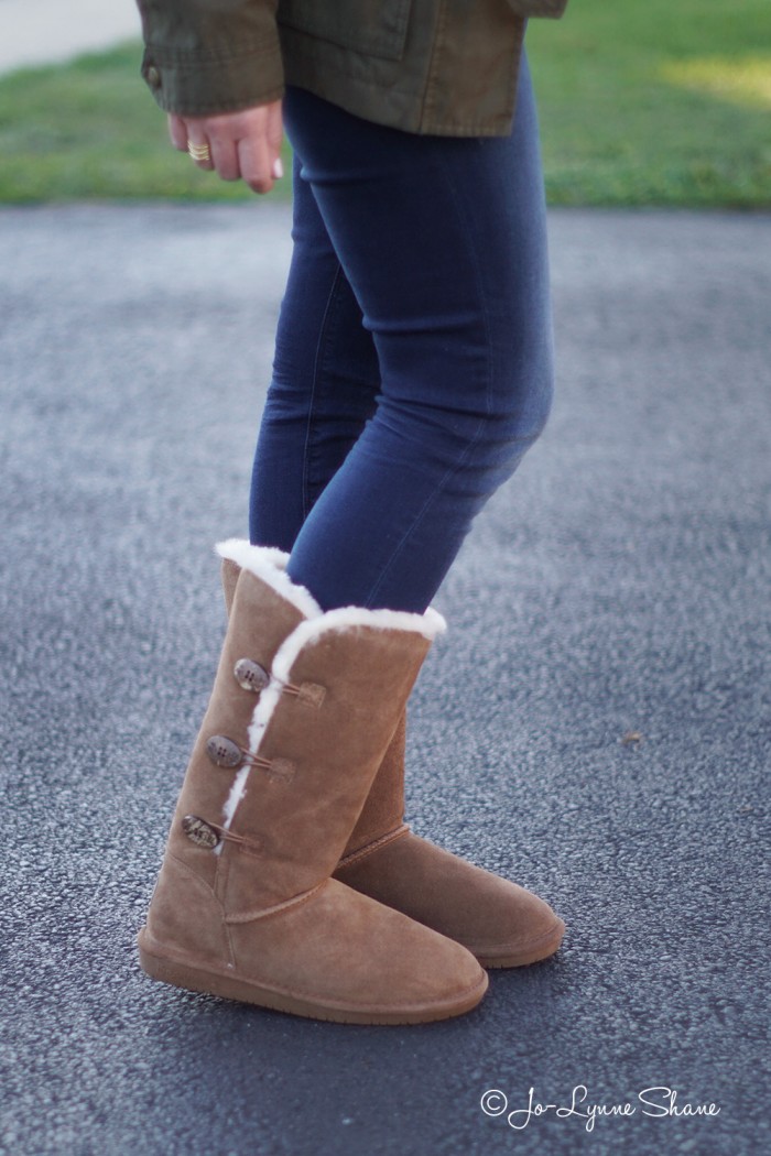 outfits with bearpaw boots