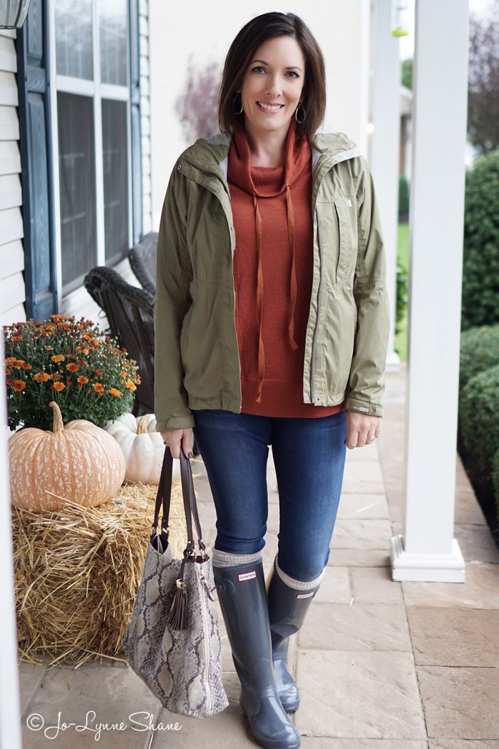 styling hunter boots
