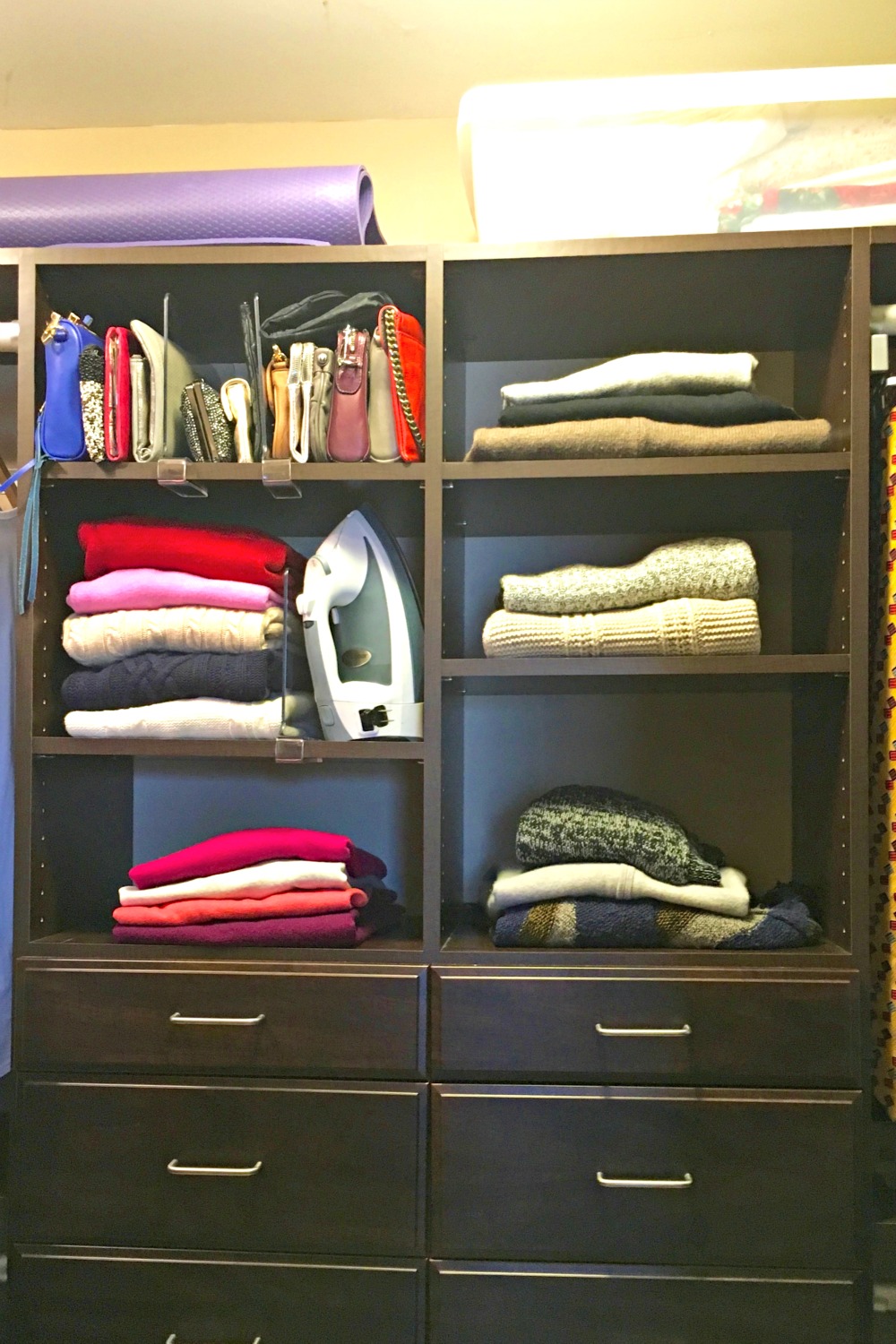 sweater shelves