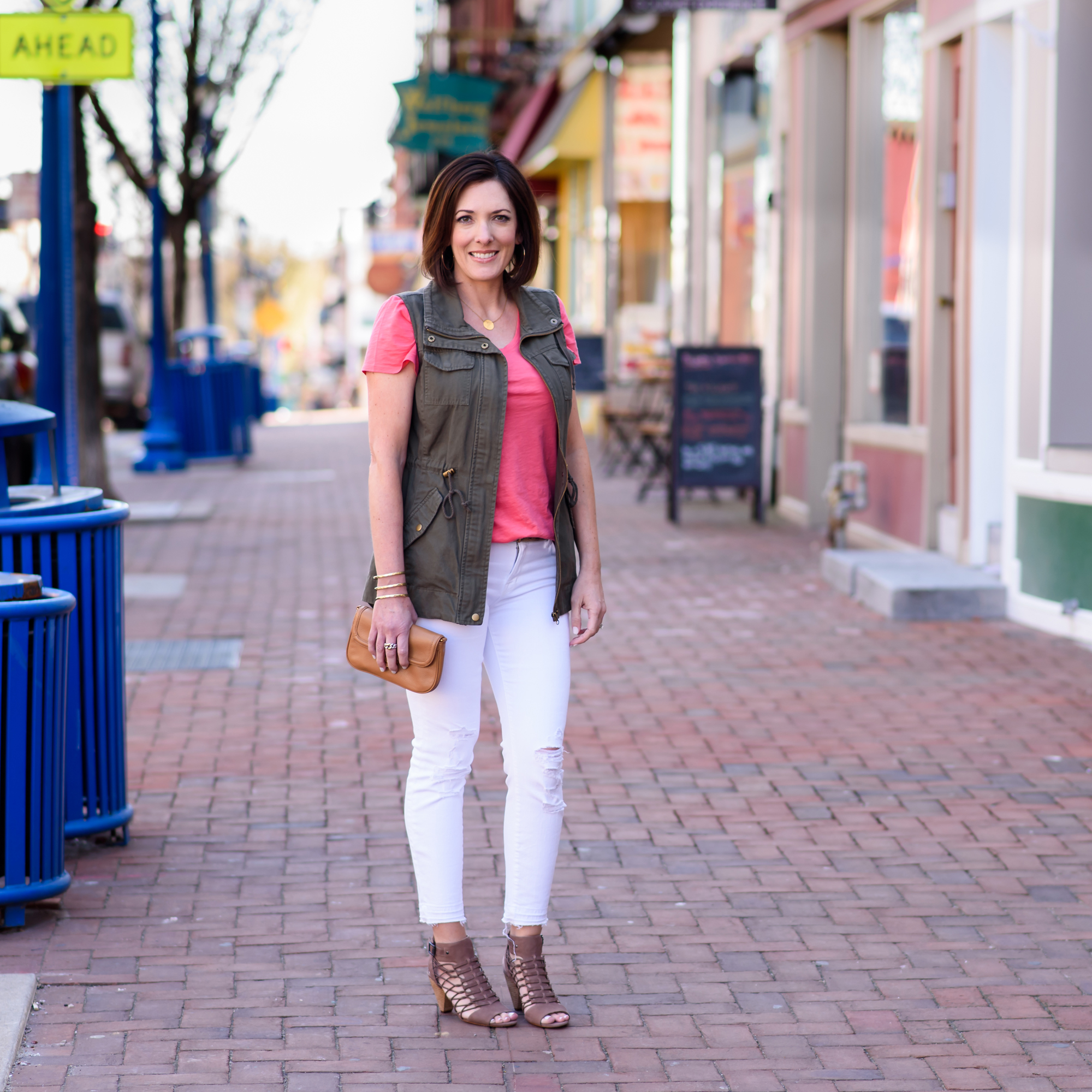 How to Wear a Utility Vest for Spring