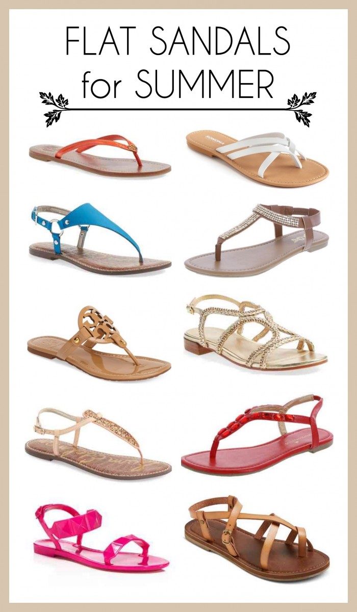 Flat Sandals for Summer | Jo-Lynne Shane