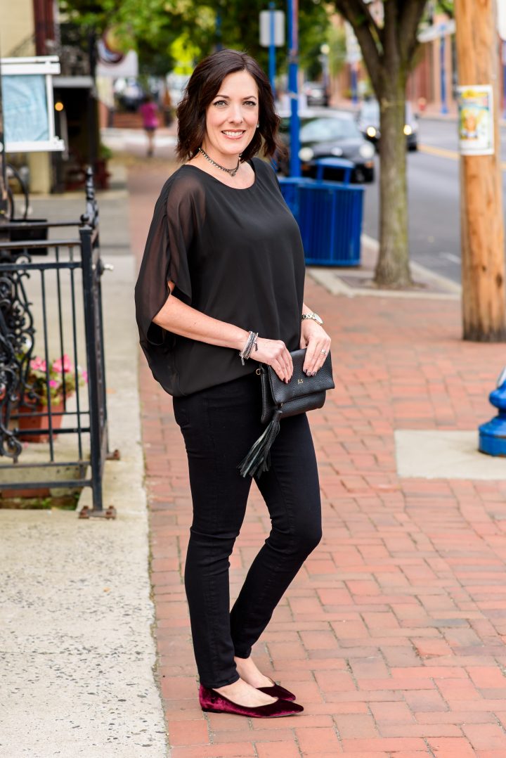 Fall Fashion: All Black Outfit featuring Bloomingdales 100% Exclusives