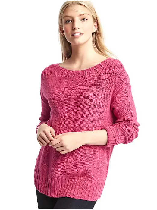 GAP chunky pointelle sweater