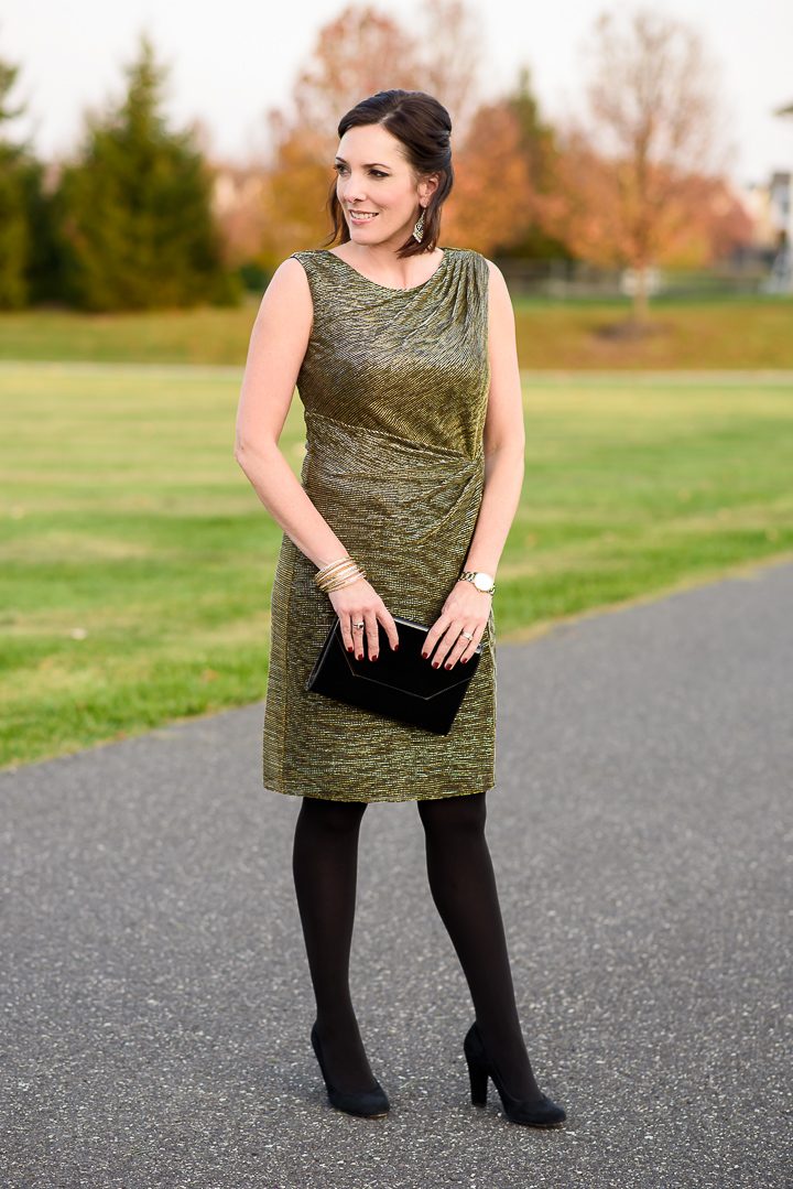 Holiday Cocktail Party Outfit Momsdoholidaystyle