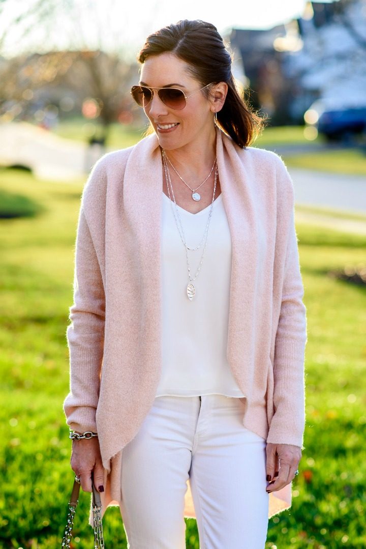 Pale Pink and White for Winter