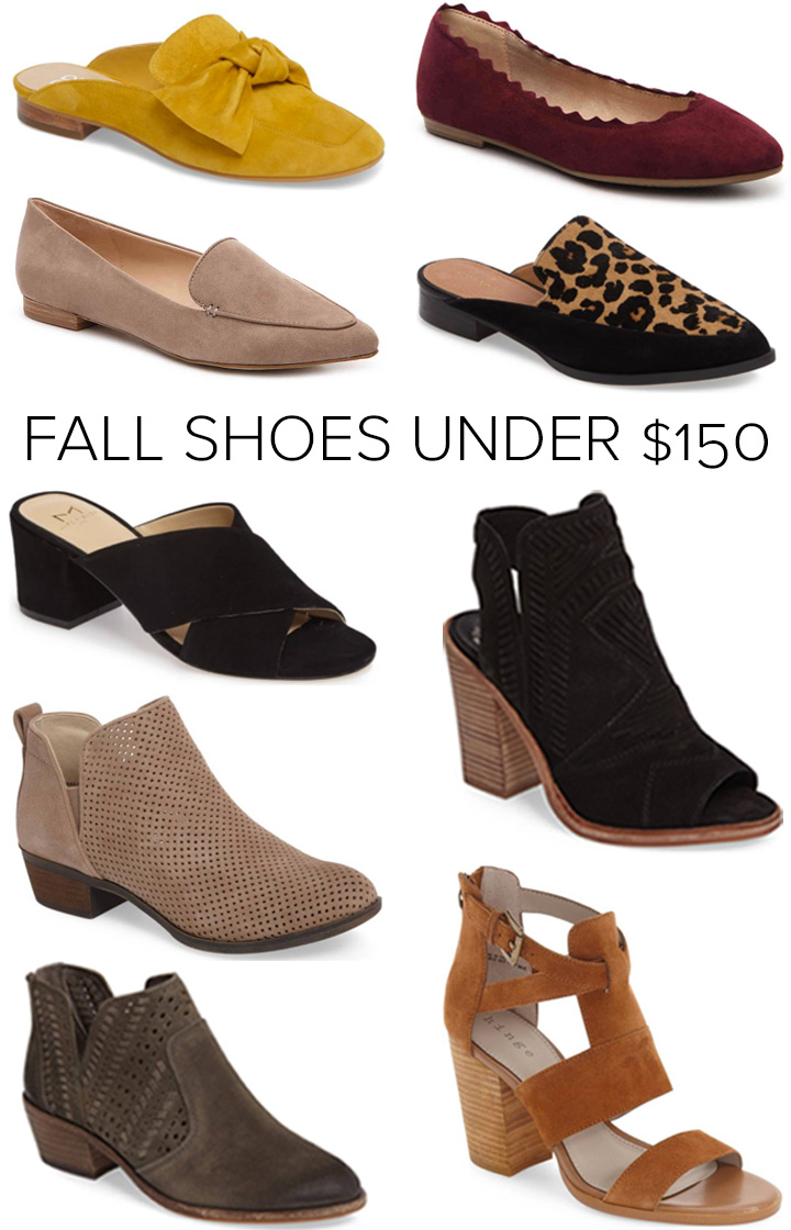 Fall Shoes Under $150