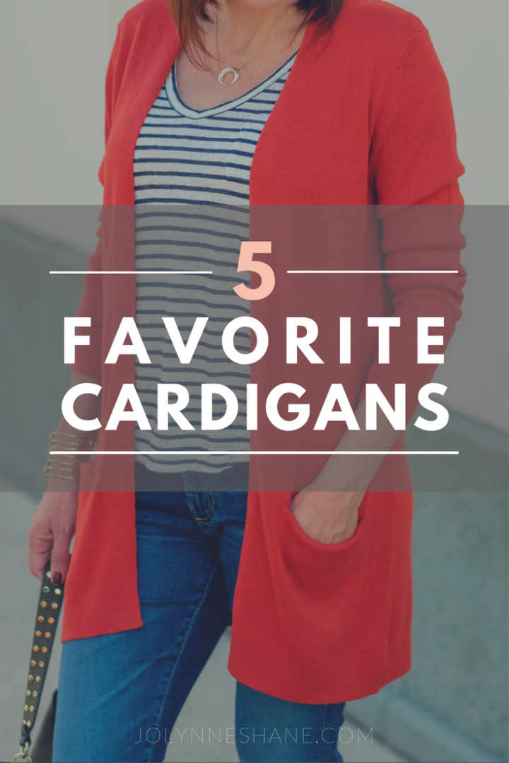 5 Favorite Cardigans #fallfashion