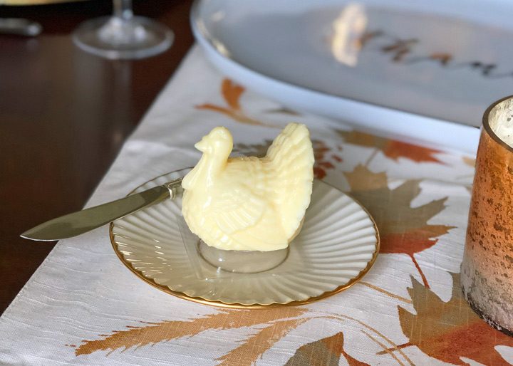Keller's Creamery Turkey Shaped Butter Sculpture