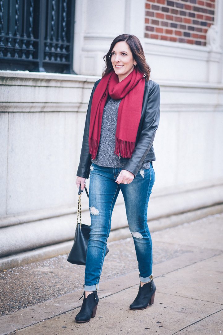 denim under $100 - Articles of Society Sarah Skinny Jeans - a great option to the AG raw hem legging ankle jeans!