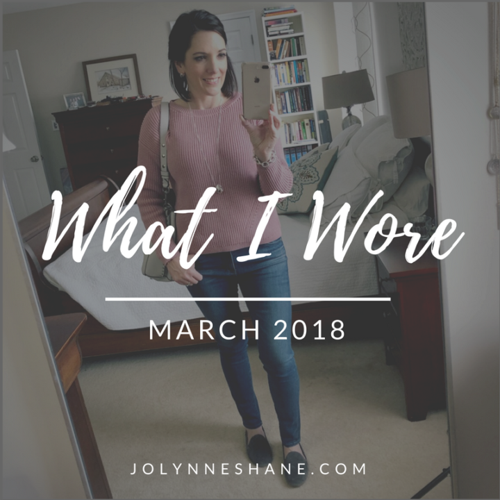 What I Wore March 2018