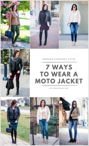 7 Ways to Wear Moto Jacket