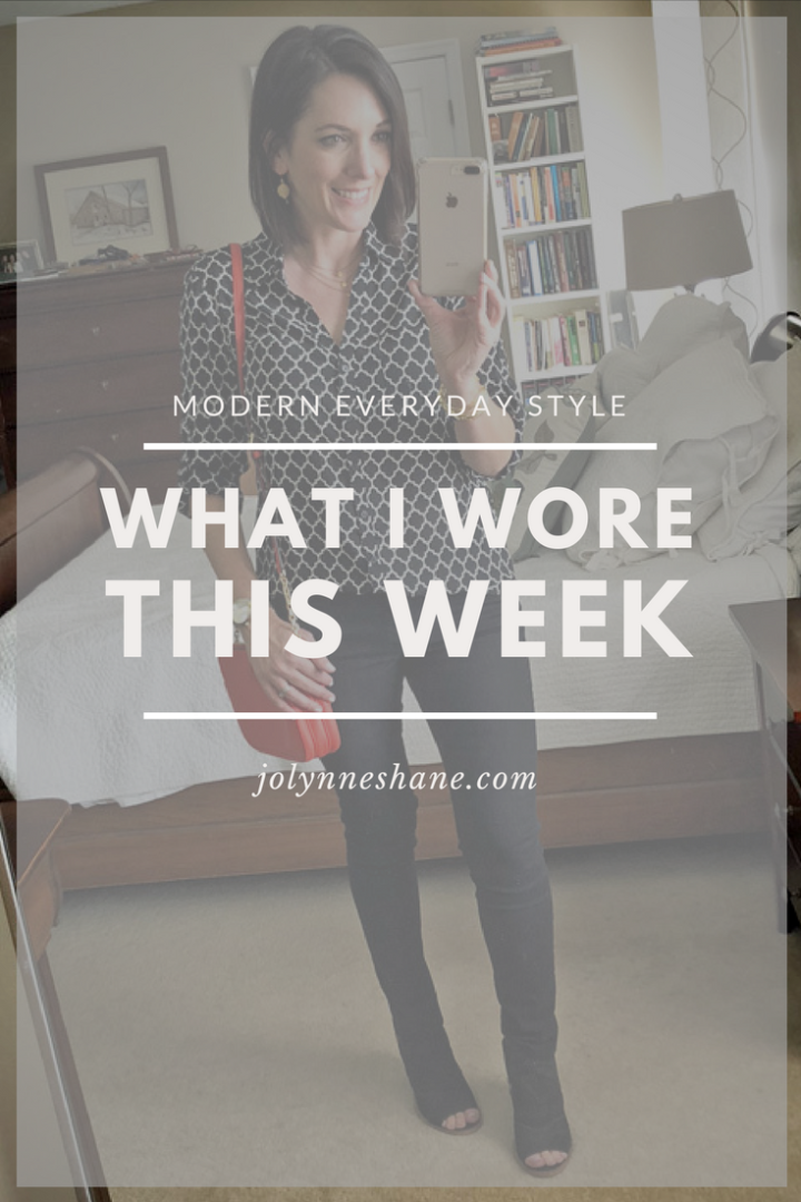 What I Wore This Week: Fashion for Women Over 40