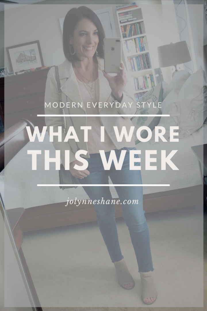 What I Wore This Week: Spring and Summer Outfit Ideas | Jo-Lynne Shane #fashion #outfit