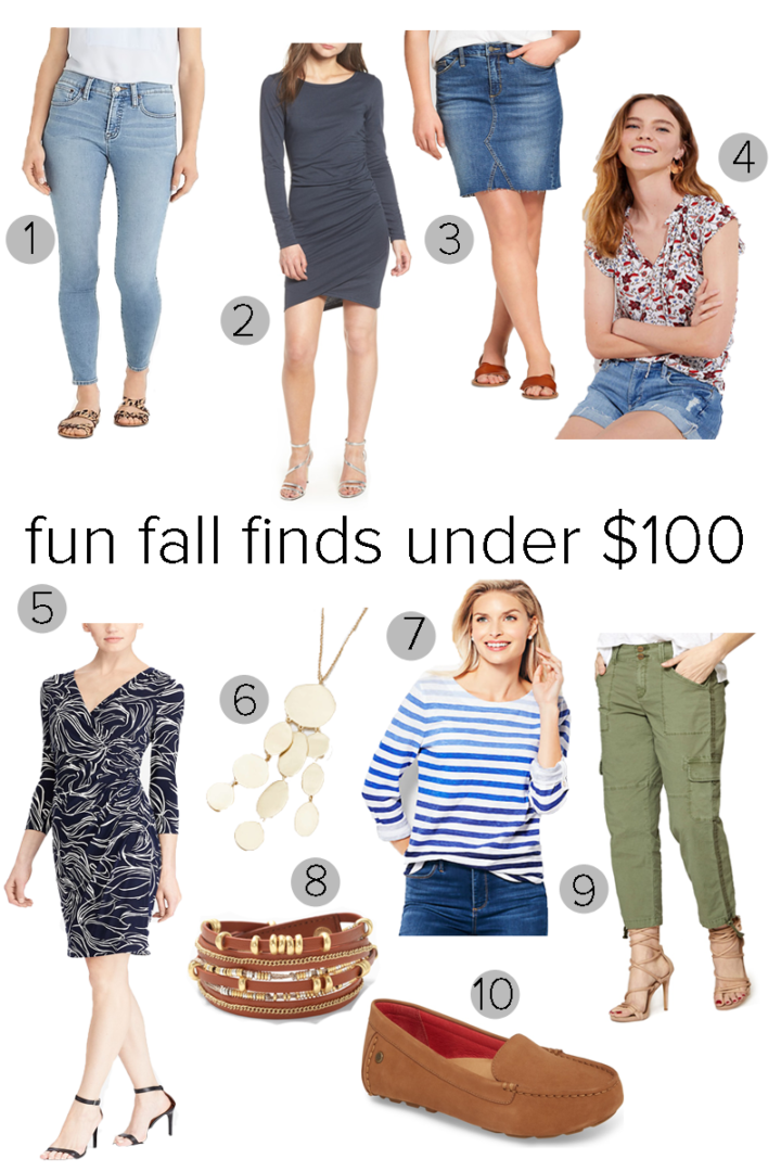 Fun Fall Finds Under $100