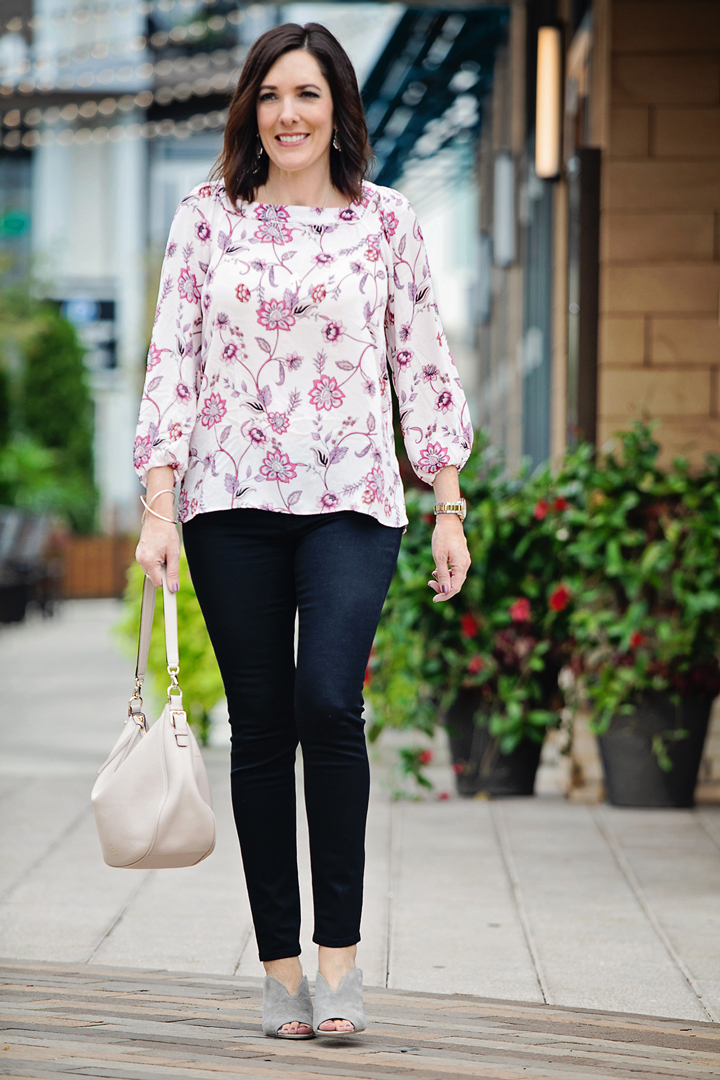 Pink Floral for Fall