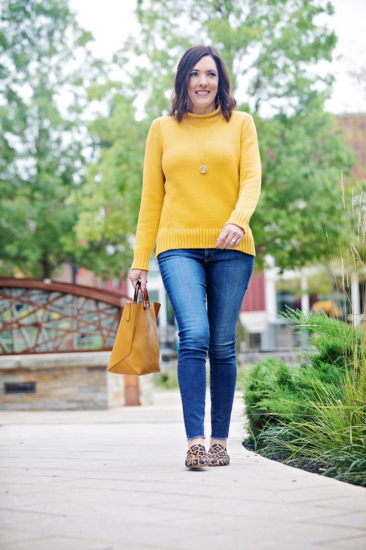 Yellow Rollneck Sweater