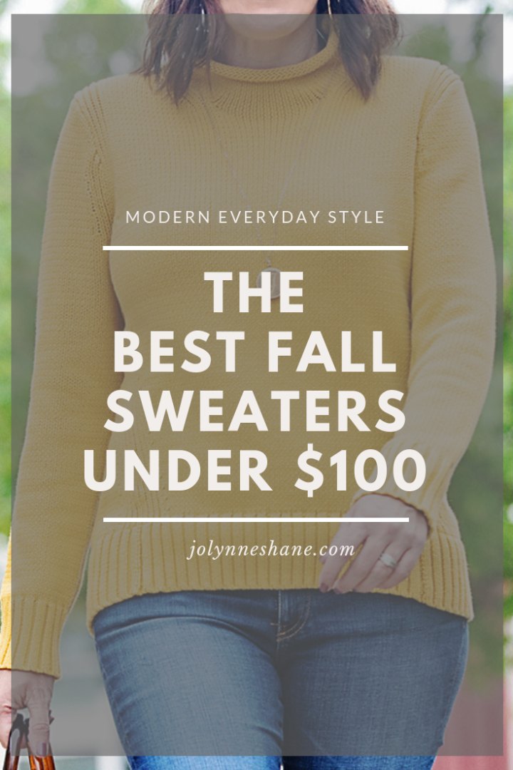 Sweater weather is HERE, and I've rounded up the best fall sweaters under $100!