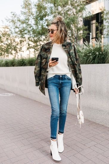 outfits to wear with white boots