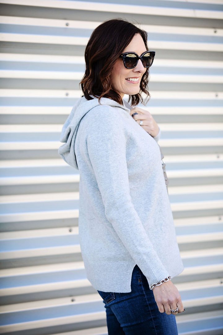 Loft Hooded Sweater in Supersoft Knit