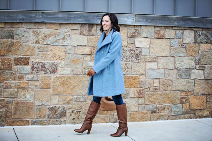 Update your winter outerwear wardrobe at the Lord & Taylor Friends & Family Sale: Save an extra 30% on Kenneth Cole REACTION Stand-Collar Boucle Coat, cashmere lined leather gloves, AG Farrah high rise ankle skinny jeans, Essential Cashmere Turtleneck Sweater, and Aerosoles Hashtag Tall Leather Boots #ad #lordandtaylor #womensfahion #winterstyle