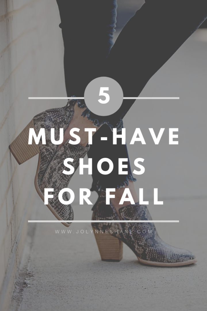 5 Must Have Shoes for Fall #NSale