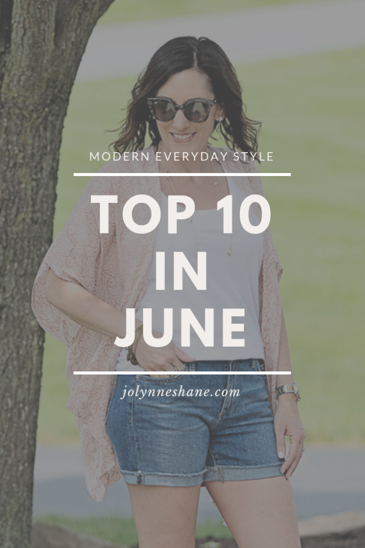 Top 10 In June: My most popular posts and products during the month of June 2019