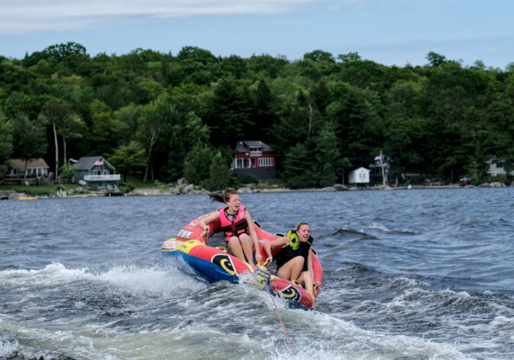 lake fun in Maine on the Bandwagon