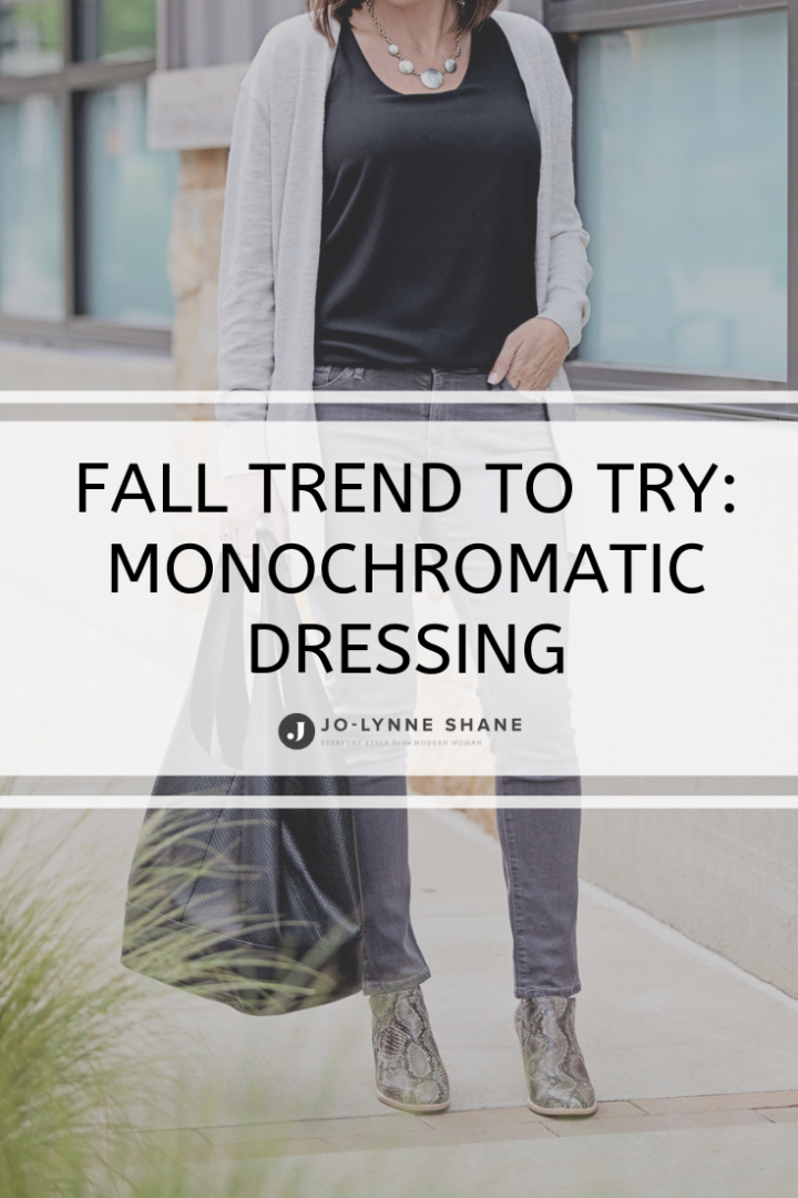 Fall Trend to Try: Monochromatic Dressing