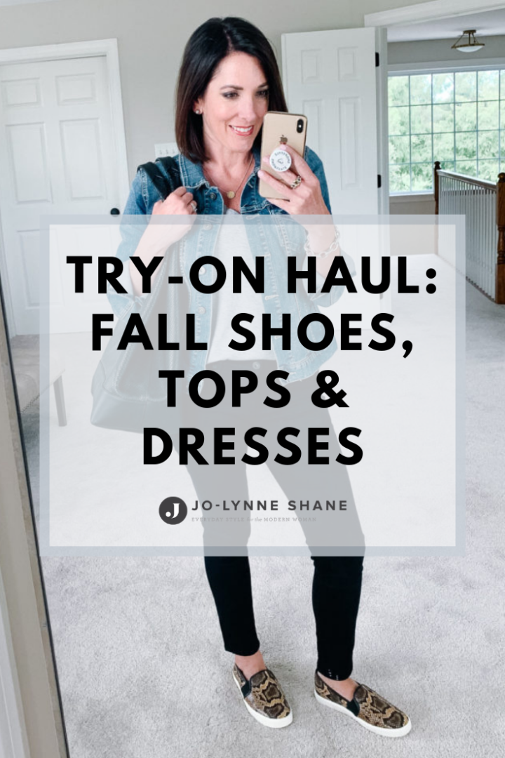 FALL TRY-ON HAUL: SHOES, TOPS & DRESSES
