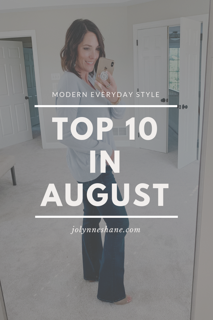 Top 10 In August {2019)